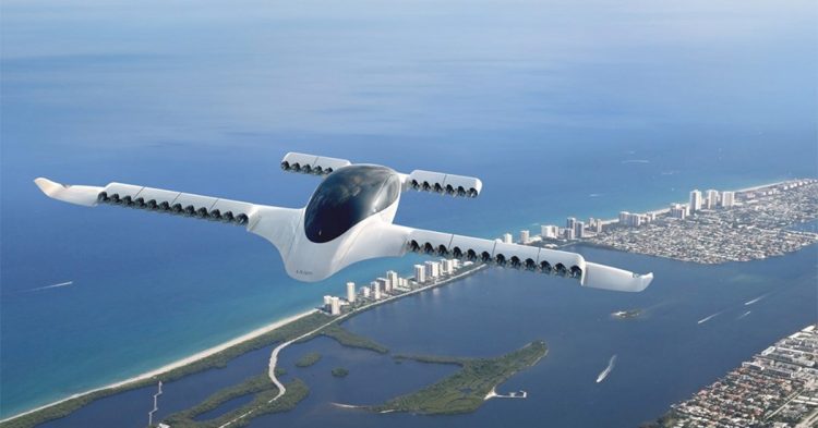 Lilium Jet, taksia e parë fluturuese elektrike me ngritje vertikale