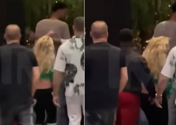 Dalin pamjet kur Britney Spears goditet me grusht (Video)
