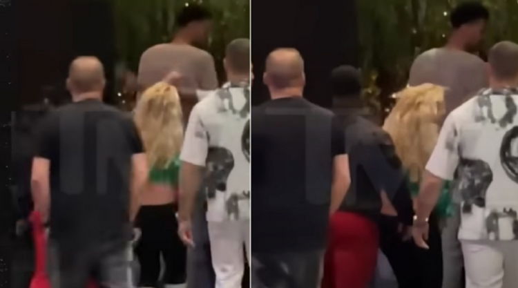 Dalin pamjet kur Britney Spears goditet me grusht (Video)