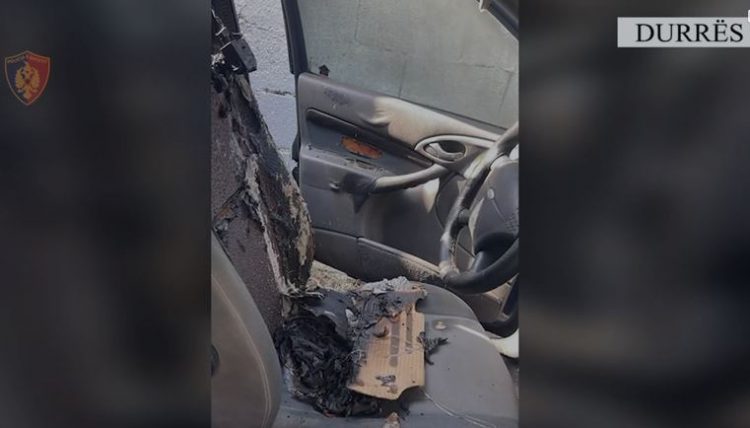 Arrestohet 27-vjeçari në Durrës, i vuri zjarrin automjetit të parkuar përpara një banese