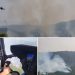 Zjarri në Peshtan të Fierit, në ndihmë shkon edhe një helikopter