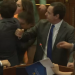 Video/ Përleshje në Kuvendin e Kosovës, goditet Albin Kurti