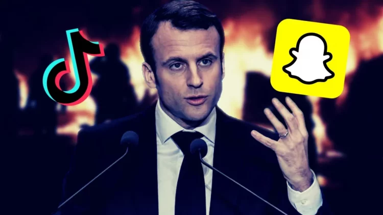 Nxisin dhunë e trazira, Macron vendos të kufizojë rrjetet sociale