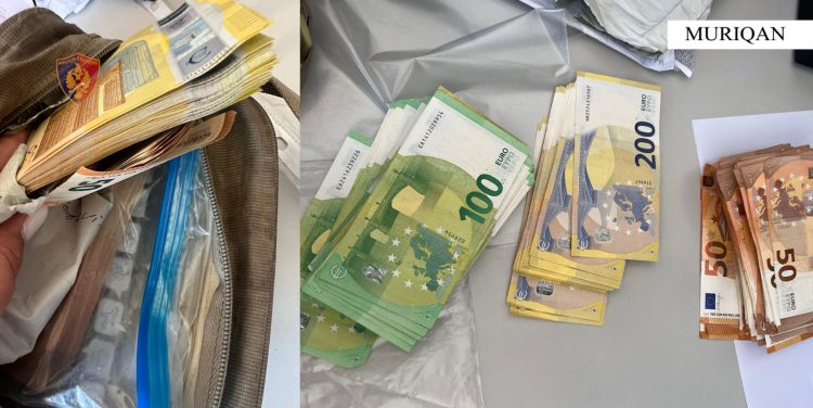 Muriqan, do fuste 28 mijë e 400 euro të padeklaruara në Shqipëri, nën hetim 50-vjeçari