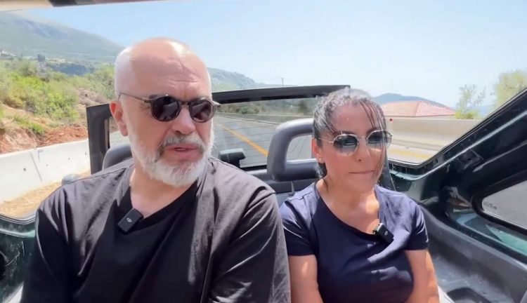Kërkohet në Kuvend nga opozita, Rama inspekton punimet në rrugën Orikum-Dukat (Video)
