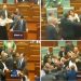 Video/ Dhunës në Kuvendin e Kosovës nuk i shpëtojnë as gratë