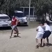 Sherr me grushte e shkopinj bejsbolli në Llaman, shkak fletushkat e reklamave në bregdet