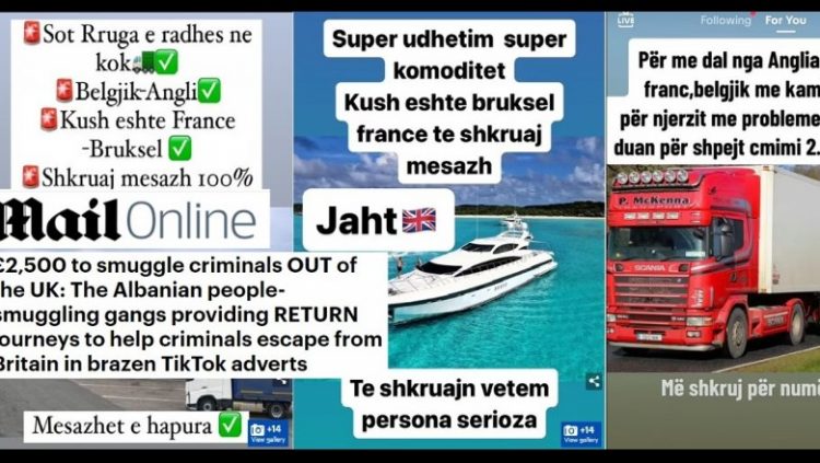 Daily Mail: Shqiptarët kërkojnë 2500 £ për të ndihmuar kriminelët të arrasiten nga MB