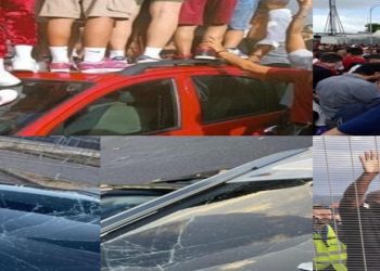 ‘Të çmendur’ pas Lukakut,tifozët e Romës prishin automjetet duke mirëpritur ardhjen e tij