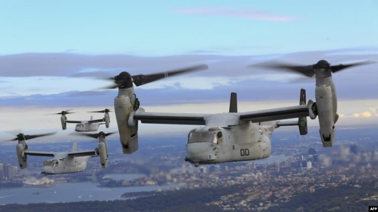 Tre marinsa amerikanë vdesin pas rrëzimit të avionit në Australi