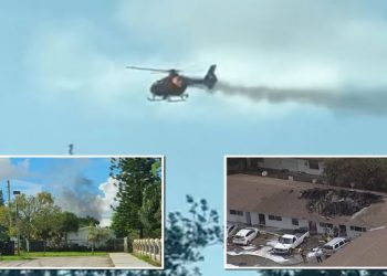 Helikopteri merr flakë në ajër dhe bie mbi apartament, humbin jetën dy persona në Florida