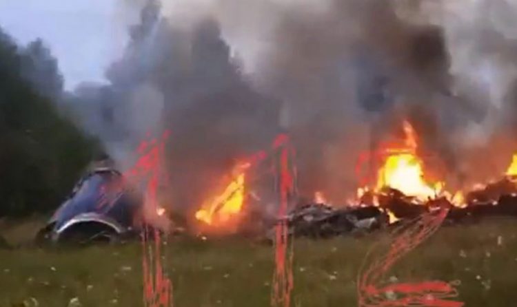Humbi jetën Prigozhin, publikohet videoja e momentit të rrëzimit të avionit