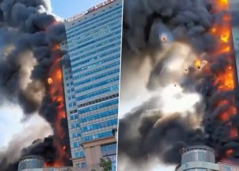 VIDEO/ Përfshihet nga flakët ndërtesa 26-katëshe në Kinë, detajet e para