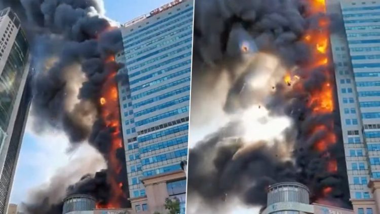 VIDEO/ Përfshihet nga flakët ndërtesa 26-katëshe në Kinë, detajet e para