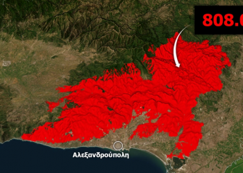 Zjarret në Greqi, mbi 800 mijë hektarë u dogjën në Aleksandropolis