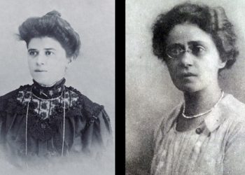 1926/Motrat Sevasti dhe Parashqevi Qiriazi, godina e re e kolegjit për vajza në Shqipëri