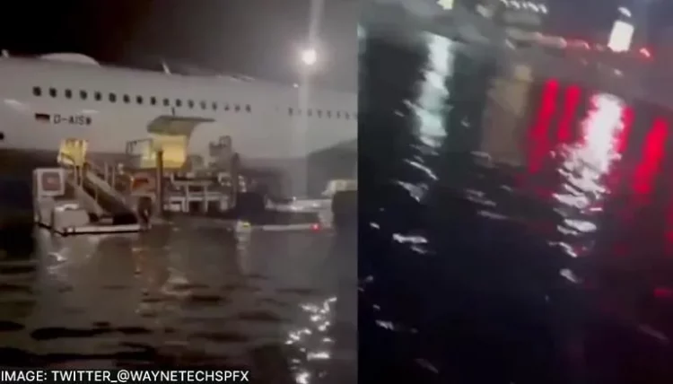 Video/ Uji “pushton” aeroportin e Frankfurtit, anulohen 70 fluturime