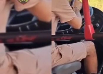 Drejtonte autobusin me bërryla duke përdorur telefonin, gjobitet shoferi në Tiranë