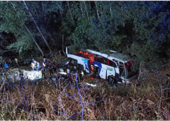 Shoferi i autobusit humb kontrollin dhe del nga rruga, 12 viktima dhe 19 të plagosur