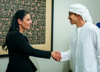 Balluku takon Ministrin e Punëve të Jashtme të Emirateve të Bashkuara Arabe