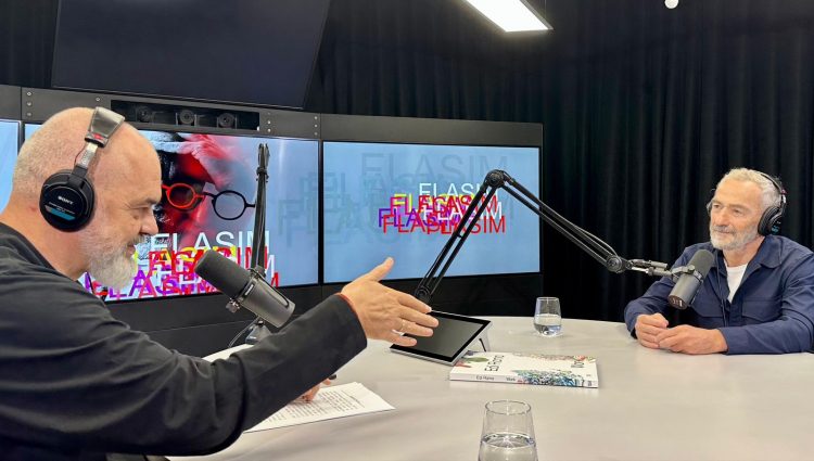 Artisti franko-shqiptar me famë ndërkombëtare rrëfehet në podcastin e Ramës