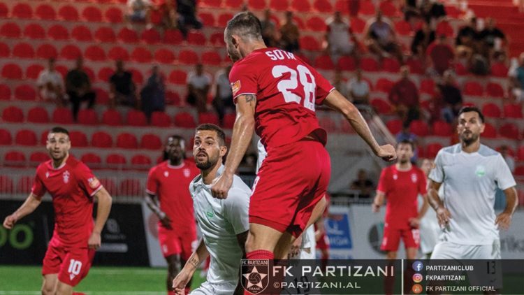 Ndalet Partizani, Tirana e vetme në krye të renditjes