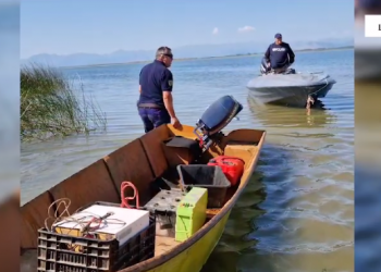 Peshkonin me korent në liqenin e Shkodrës, nën hetim dy persona