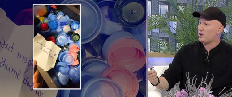 Fushata e veçantë e gazetarit: Shesim tapat plastike, ndihmojmë fëmijët e amputuar