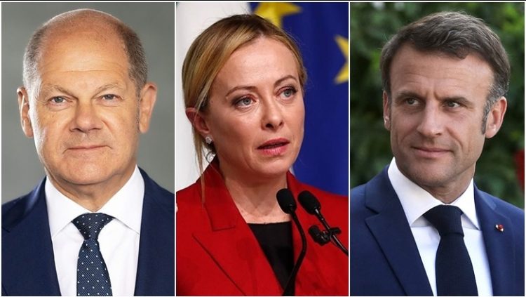 Meloni, Scholz dhe Macron: Kosova ta bëjë Asociacionin, Serbia njohjen de-facto