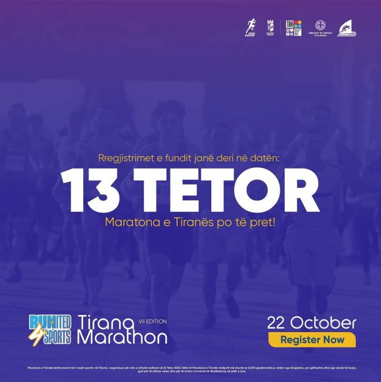 Të premten mbyllen regjistrimet për Maratonën e Tiranës, ja si mund të aplikoni vetëm ose në grup