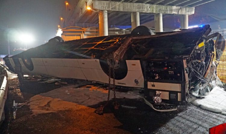 Aksidenti tragjik në Itali/ Nuk ka shenja frenimi të autobusit, dyshohet se shoferi humbi vetëdijen