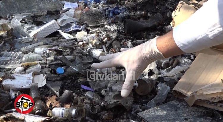 Video skandali, ilaçet e rrezikshme digjen në oborrin e kopshtit: Plasin si bombë