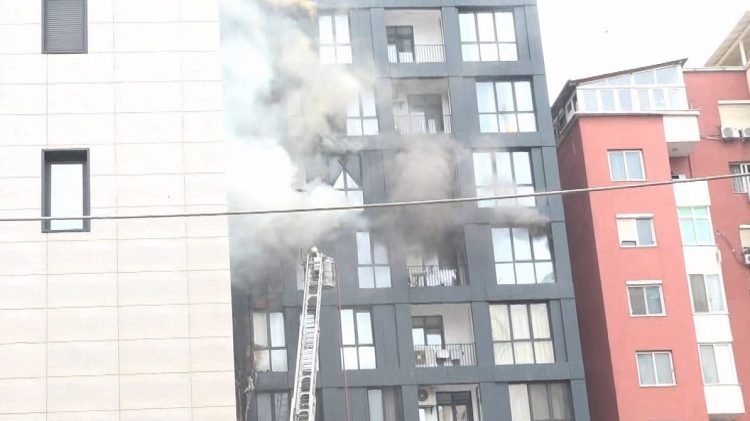 Zjarri në pallat/ Instituti i Ndërtimit: T’i nënshtrohet restaurimit, ndërtesa e rrezikshme për jetën e njerëzve