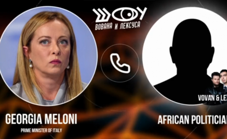 Meloni bie në “kurthin” e komedianit rus që hiqet si lider afrikan, ankohet për Makron dhe Ukrainën