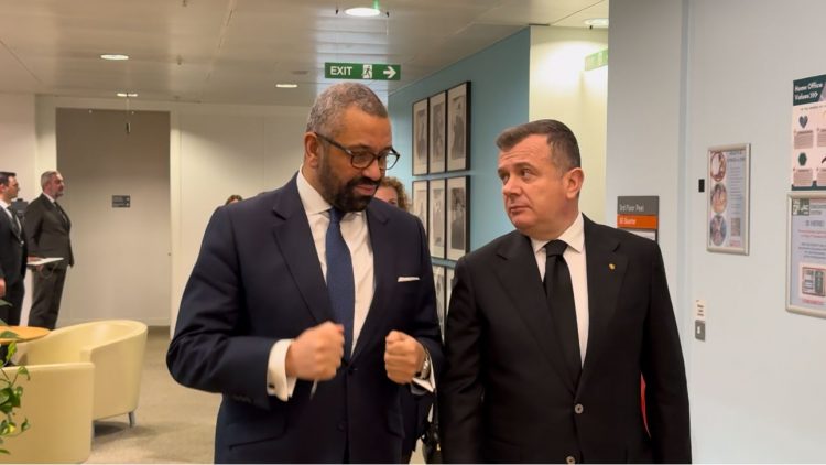 Balla takon homologun britanik James Cleverly: Do e ngrejmë në një nivel tjetër bashkëpunimin