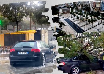 Reshje të dendura shiu, si paraqitet situata e motit në vend