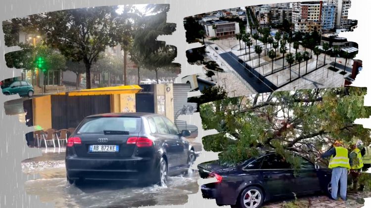 Reshje të dendura shiu, si paraqitet situata e motit në vend