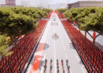 Parada e shqiptarëve në 28 Nëntor/ Rama: Kuqezi në Bulevardin “Dëshmorët e Kombit”