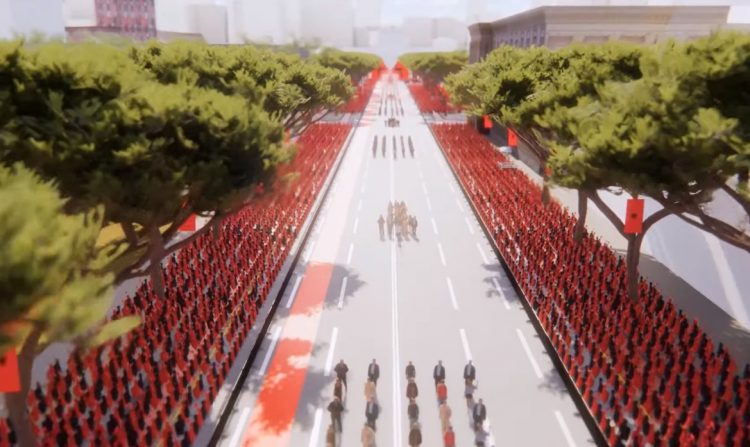 Parada e shqiptarëve në 28 Nëntor/ Rama: Kuqezi në Bulevardin “Dëshmorët e Kombit”