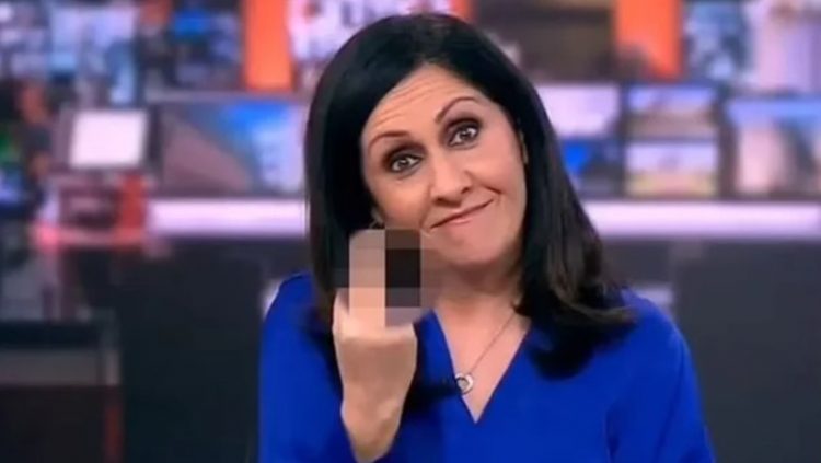 Video/ Spikerja e BBC i drejton gishtin e mesit kamerës gjatë edicionit të lajmeve