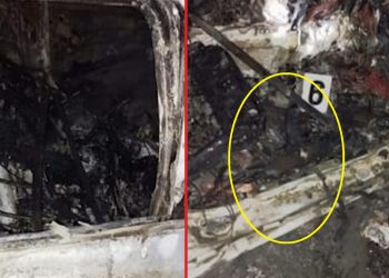 Ekzekutimi i Entjan Nikulaj, publikohet foto e kallashnikovit brenda makinës së djegur të vrasësve