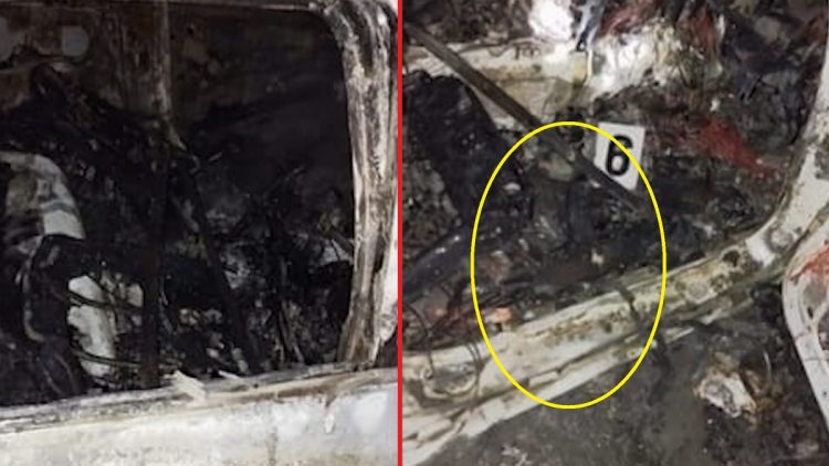 Ekzekutimi i Entjan Nikulaj, publikohet foto e kallashnikovit brenda makinës së djegur të vrasësve