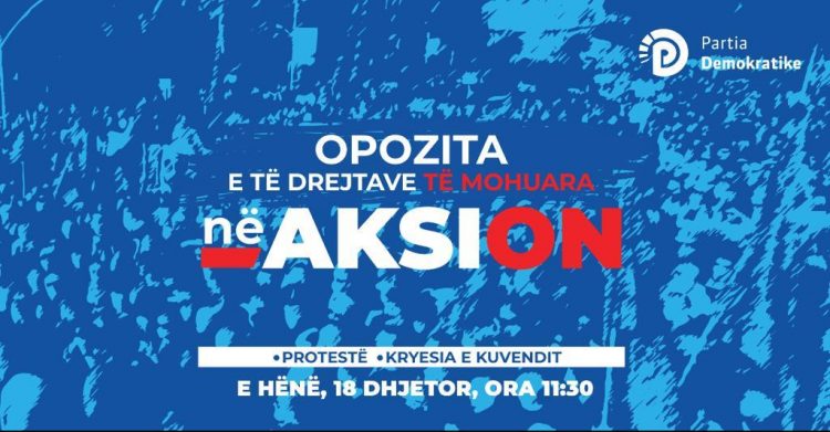 Kur do të mbahet protesta e së hënës, zbulohet slogani që do përdoret nga opozita