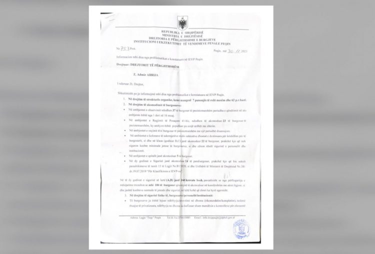 “Sendet futen pa kriter”, letra e drejtorit Hoxha 15 ditë para vrasjes: Burgu i Peqinit, si hotel