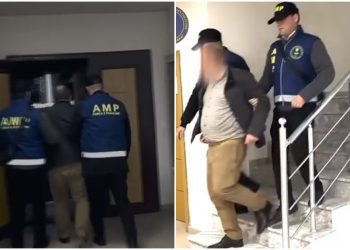 Jepte raporte mjekësore në këmbim të parave/ Dalin pamjet e arrestimit të mjekut të Akademisë së Sigurisë në Tiranë