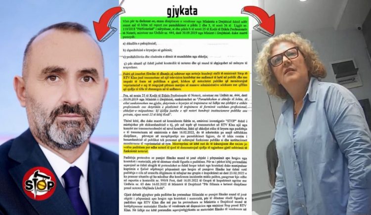 “O ndyrësirë, do të të vras fare”, 1 vit burg për noteren Lleshi që goditi gazetarin dhe operatorin e “Stop”