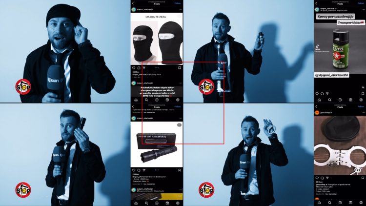 Me një mesazh në Instagram, i mituri blen maskë e pajisje elektroshoku online