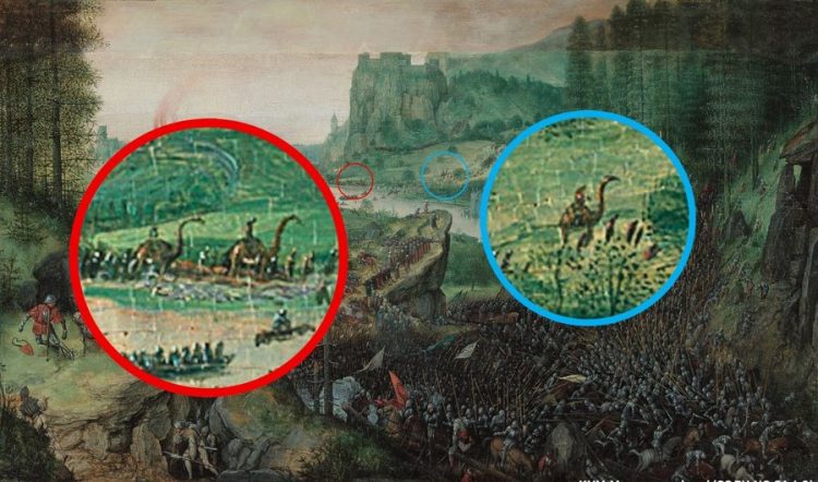 Dinozaurët janë pikturuar 300 vite para zbulimit?