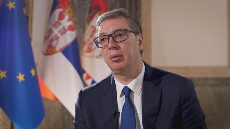 Vuçiç i shqetësuar në Davos: Kam paralajmërime se Kosova do të ndalojë qarkullimin e dinarit serb