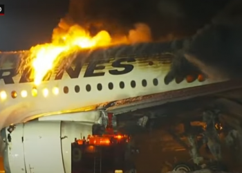 Video/ Digjet në pistë avioni i linjës Japan Airlines